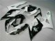 Abs Kits Carenagem Suzuki GSXR 1000 K5 2005-2006 - Branco Preto Abs Kits Carenagem Suzuki GSXR 1000 K5 2005-2006 - Branco Preto