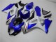 Abs Kits Carenagem Suzuki GSXR 1000 K7 2007-2008 - Azul Branco