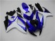 Abs Kits Carenagem Suzuki GSXR 600 / 750 K6 2006-2007 - Azul Branco Abs Kits Carenagem Suzuki GSXR 600 / 750 K6 2006-2007 - Azul Branco