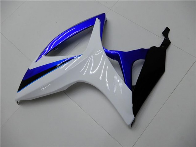 Abs Kits Carenagem Suzuki GSXR 600 / 750 K6 2006-2007 - Azul Branco Abs Kits Carenagem Suzuki GSXR 600 / 750 K6 2006-2007 - Azul Branco