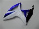 Abs Kits Carenagem Suzuki GSXR 600 / 750 K6 2006-2007 - Azul Branco Abs Kits Carenagem Suzuki GSXR 600 / 750 K6 2006-2007 - Azul Branco