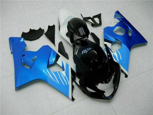 Abs Kits Carenagem Suzuki GSXR 600 / 750 K6 2006-2007 - Azul Preto Abs Kits Carenagem Suzuki GSXR 600 / 750 K6 2006-2007 - Azul Preto