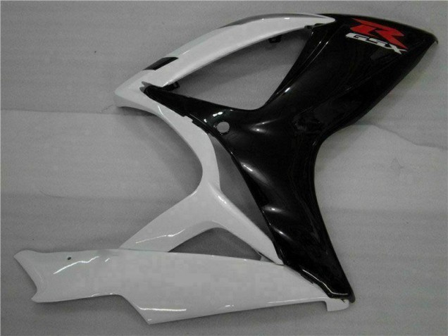 Abs Kits Carenagem Suzuki GSXR 600 / 750 K6 2006-2007 - Branco Preto Abs Kits Carenagem Suzuki GSXR 600 / 750 K6 2006-2007 - Branco Preto