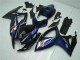 Abs Kits Carenagem Suzuki GSXR 600 / 750 K6 2006-2007 - Preto Azul Abs Kits Carenagem Suzuki GSXR 600 / 750 K6 2006-2007 - Preto Azul