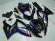 Abs Kits Carenagem Suzuki GSXR 600 / 750 K6 2006-2007 - Preto Azul Abs Kits Carenagem Suzuki GSXR 600 / 750 K6 2006-2007 - Preto Azul