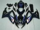 Abs Kits Carenagem Suzuki GSXR 600 / 750 K6 2006-2007 - Preto Azul Abs Kits Carenagem Suzuki GSXR 600 / 750 K6 2006-2007 - Preto Azul