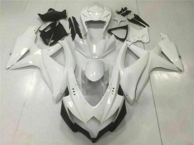 Abs Kits Carenagem Suzuki GSXR 600 / 750 K8 2008-2010 - Branco Abs Kits Carenagem Suzuki GSXR 600 / 750 K8 2008-2010 - Branco
