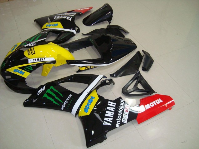 Abs Kits Carenagem Yamaha R1 2000-2001 - Amarelo Monster Abs Kits Carenagem Yamaha R1 2000-2001 - Amarelo Monster