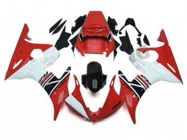 Abs Kits Carenagem Yamaha R1 2009-2011 - Vermelho Branco Preto