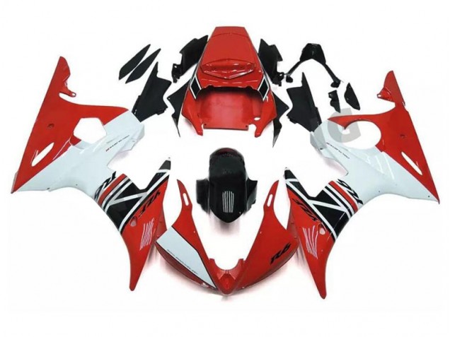 Abs Kits Carenagem Yamaha R1 2009-2011 - Vermelho Branco Preto Abs Kits Carenagem Yamaha R1 2009-2011 - Vermelho Branco Preto