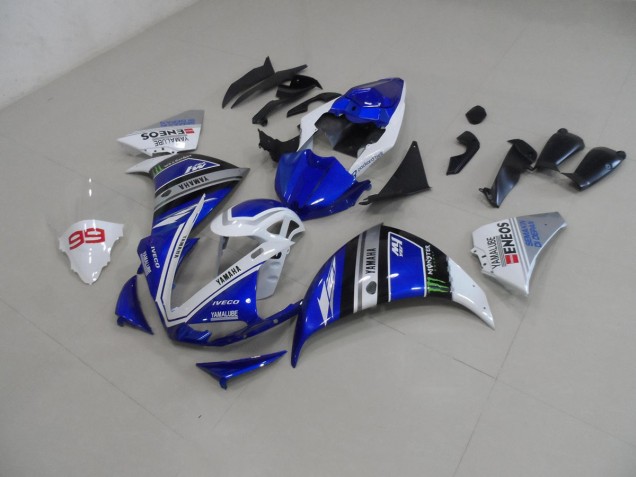 Abs Kits Carenagem Yamaha R1 2012-2014 - Azul Branco Abs Kits Carenagem Yamaha R1 2012-2014 - Azul Branco