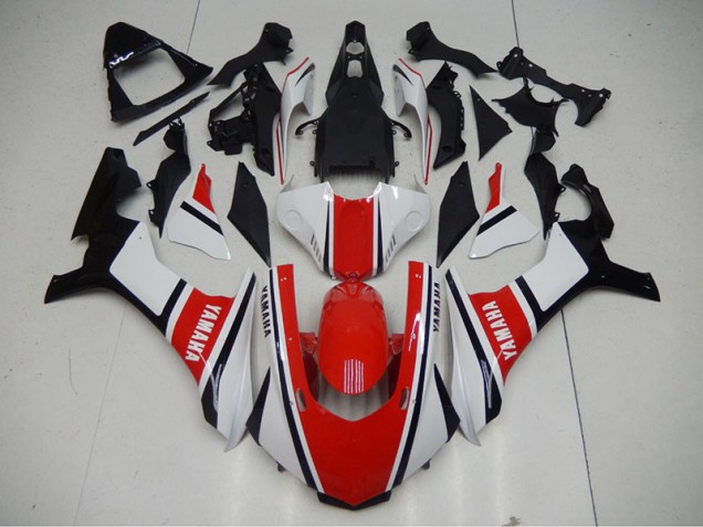 Abs Kits Carenagem Yamaha R1 2015-2019 - Vermelho Branco Abs Kits Carenagem Yamaha R1 2015-2019 - Vermelho Branco