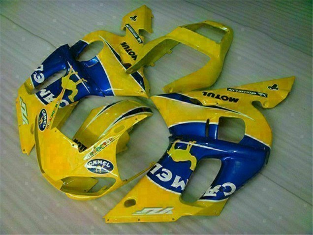 Abs Kits Carenagem Yamaha R6 1998-2002 - Amarelo Azul Abs Kits Carenagem Yamaha R6 1998-2002 - Amarelo Azul