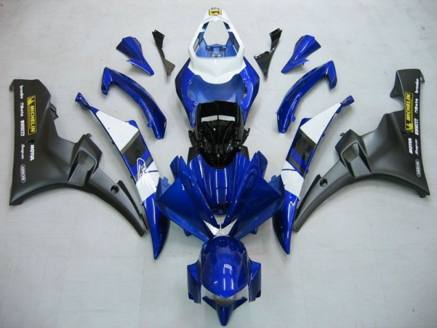 Abs Kits Carenagem Yamaha R6 2006-2007 - Azul Preto Abs Kits Carenagem Yamaha R6 2006-2007 - Azul Preto