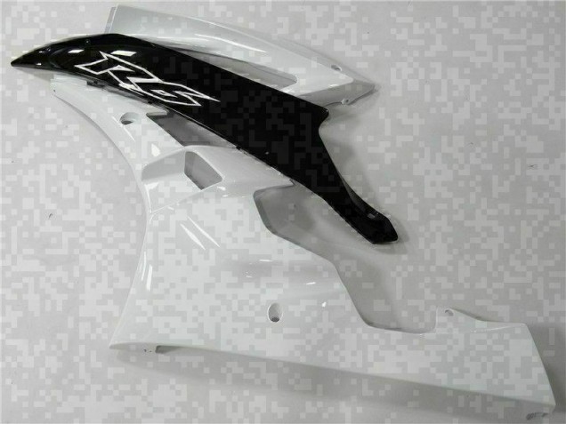 Abs Kits Carenagem Yamaha R6 2006-2007 - Branco Preto Abs Kits Carenagem Yamaha R6 2006-2007 - Branco Preto