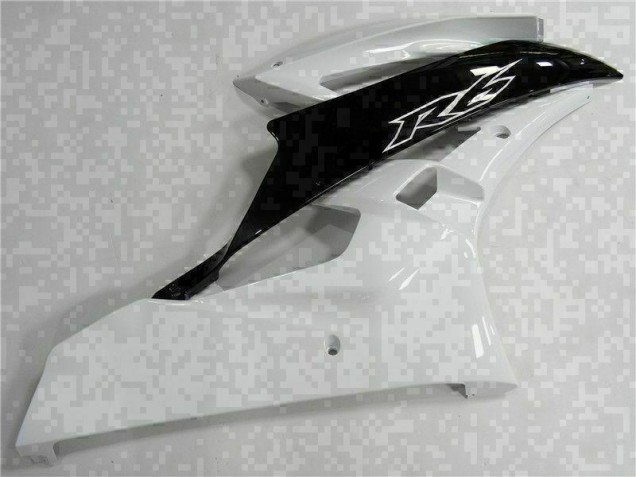 Abs Kits Carenagem Yamaha R6 2006-2007 - Branco Preto Abs Kits Carenagem Yamaha R6 2006-2007 - Branco Preto