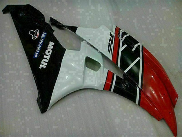 Abs Kits Carenagem Yamaha R6 2006-2007 - Vermelho Branco Abs Kits Carenagem Yamaha R6 2006-2007 - Vermelho Branco