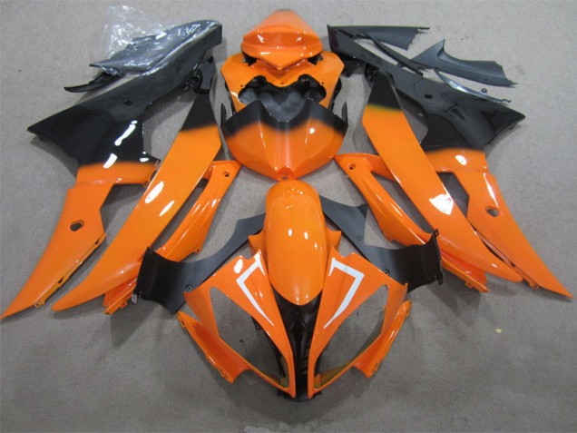 Abs Kits Carenagem Yamaha R6 2008-2016 - Laranja
