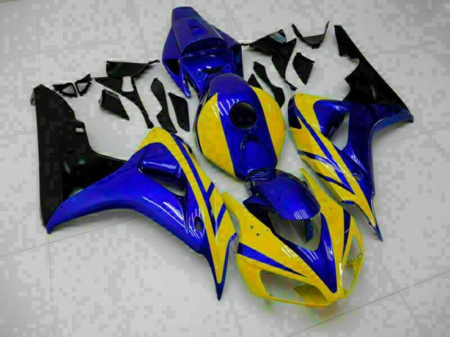 Abs Kits Completos Carenagem Honda CBR 1000RR 2006-2007 - Azul Amarelo