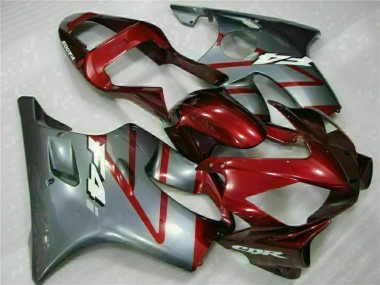 Abs Kits Completos Carenagem Honda CBR 600 F4i 2001-2003 - Vermelho Prata
