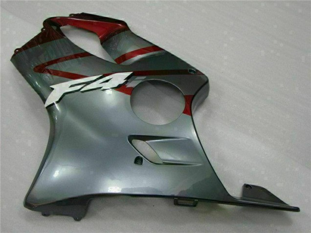 Abs Kits Completos Carenagem Honda CBR 600 F4i 2001-2003 - Vermelho Prata Abs Kits Completos Carenagem Honda CBR 600 F4i 2001-2003 - Vermelho Prata
