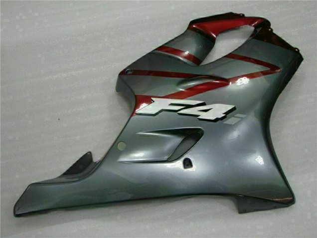 Abs Kits Completos Carenagem Honda CBR 600 F4i 2001-2003 - Vermelho Prata Abs Kits Completos Carenagem Honda CBR 600 F4i 2001-2003 - Vermelho Prata