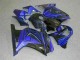 Abs Kits Completos Carenagem Kawasaki EX250 2008-2012 - Preto Azul Abs Kits Completos Carenagem Kawasaki EX250 2008-2012 - Preto Azul