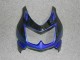Abs Kits Completos Carenagem Kawasaki EX250 2008-2012 - Preto Azul Abs Kits Completos Carenagem Kawasaki EX250 2008-2012 - Preto Azul