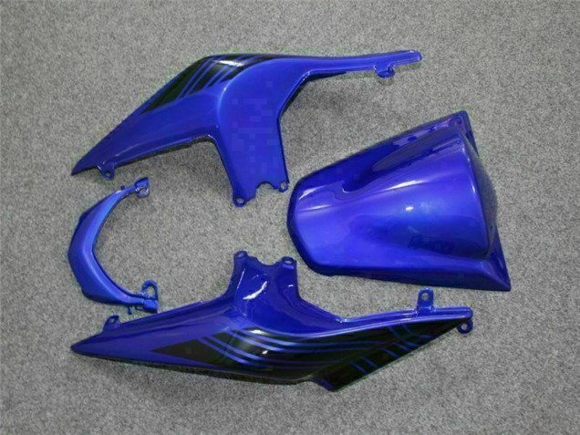 Abs Kits Completos Carenagem Kawasaki EX250 2008-2012 - Preto Azul Abs Kits Completos Carenagem Kawasaki EX250 2008-2012 - Preto Azul