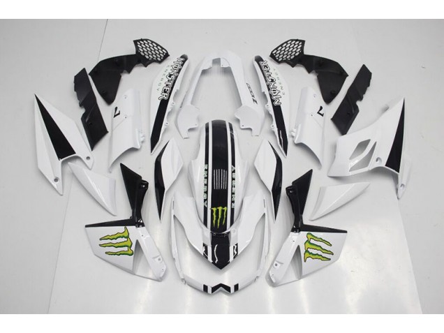 Abs Kits Completos Carenagem Kawasaki Z1000 2007-2009 - Branco Abs Kits Completos Carenagem Kawasaki Z1000 2007-2009 - Branco