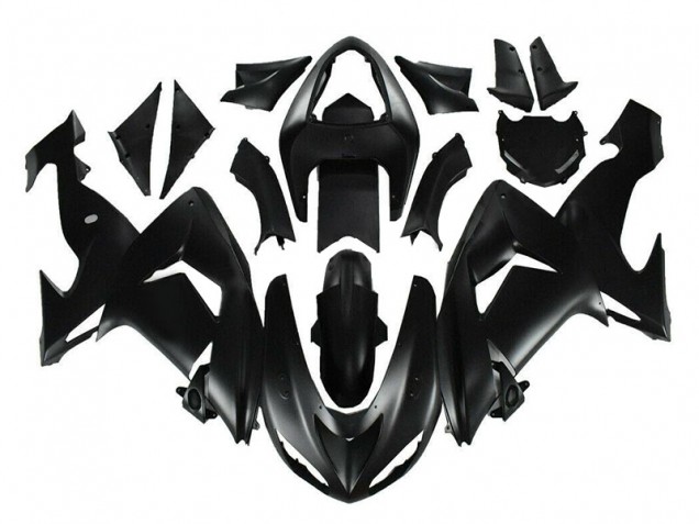 Abs Kits Completos Carenagem Kawasaki ZX10R 2006-2007 - Preto Fosco Abs Kits Completos Carenagem Kawasaki ZX10R 2006-2007 - Preto Fosco