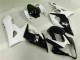 Abs Kits Completos Carenagem Suzuki GSXR 1000 K5 2005-2006 - Branco Preto Abs Kits Completos Carenagem Suzuki GSXR 1000 K5 2005-2006 - Branco Preto