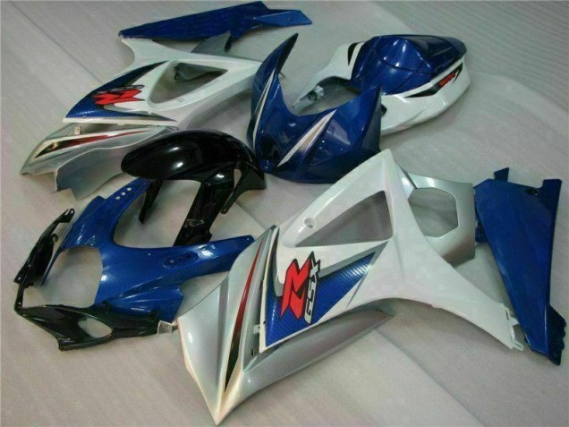 Abs Kits Completos Carenagem Suzuki GSXR 1000 K7 2007-2008 - Azul Branco Abs Kits Completos Carenagem Suzuki GSXR 1000 K7 2007-2008 - Azul Branco
