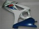 Abs Kits Completos Carenagem Suzuki GSXR 1000 K7 2007-2008 - Azul Branco Abs Kits Completos Carenagem Suzuki GSXR 1000 K7 2007-2008 - Azul Branco