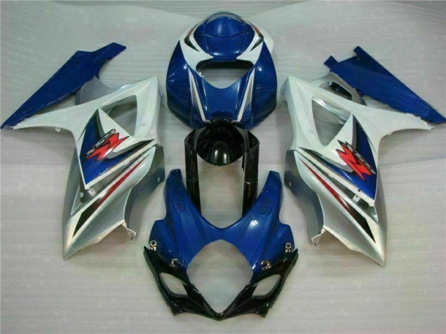Abs Kits Completos Carenagem Suzuki GSXR 1000 K7 2007-2008 - Azul Branco Abs Kits Completos Carenagem Suzuki GSXR 1000 K7 2007-2008 - Azul Branco