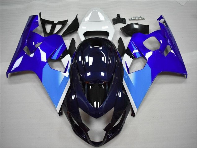 Abs Kits Completos Carenagem Suzuki GSXR 600 / 750 K4 2004-2005 - Azul Branco Abs Kits Completos Carenagem Suzuki GSXR 600 / 750 K4 2004-2005 - Azul Branco