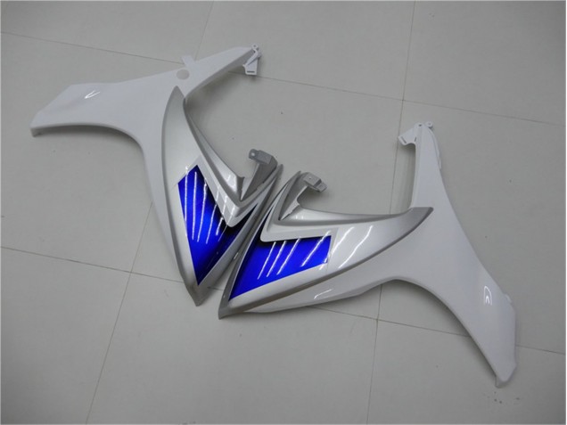 Abs Kits Completos Carenagem Suzuki GSXR 600 / 750 K6 2006-2007 - Branco Azul Abs Kits Completos Carenagem Suzuki GSXR 600 / 750 K6 2006-2007 - Branco Azul