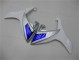 Abs Kits Completos Carenagem Suzuki GSXR 600 / 750 K6 2006-2007 - Branco Azul Abs Kits Completos Carenagem Suzuki GSXR 600 / 750 K6 2006-2007 - Branco Azul