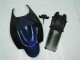 Abs Kits Completos Carenagem Suzuki GSXR 600 / 750 K6 2006-2007 - Preto Azul Abs Kits Completos Carenagem Suzuki GSXR 600 / 750 K6 2006-2007 - Preto Azul