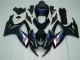 Abs Kits Completos Carenagem Suzuki GSXR 600 / 750 K6 2006-2007 - Preto Azul Abs Kits Completos Carenagem Suzuki GSXR 600 / 750 K6 2006-2007 - Preto Azul