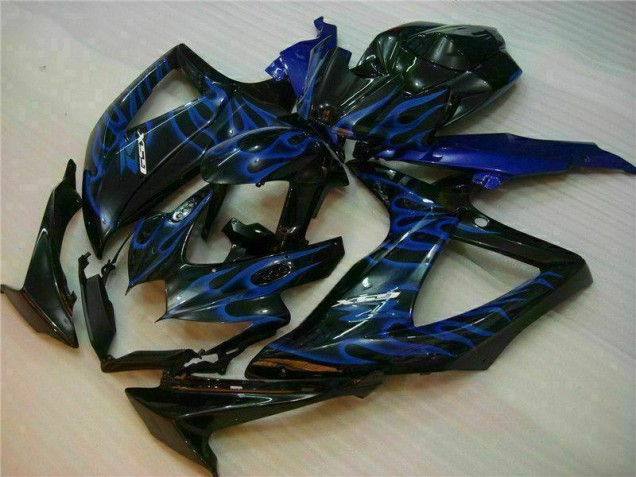Abs Kits Completos Carenagem Suzuki GSXR 600 / 750 K8 2008-2010 - Azul Preto Abs Kits Completos Carenagem Suzuki GSXR 600 / 750 K8 2008-2010 - Azul Preto