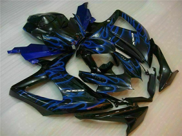 Abs Kits Completos Carenagem Suzuki GSXR 600 / 750 K8 2008-2010 - Azul Preto Abs Kits Completos Carenagem Suzuki GSXR 600 / 750 K8 2008-2010 - Azul Preto