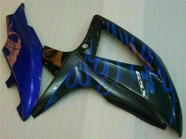 Abs Kits Completos Carenagem Suzuki GSXR 600 / 750 K8 2008-2010 - Azul Preto Abs Kits Completos Carenagem Suzuki GSXR 600 / 750 K8 2008-2010 - Azul Preto