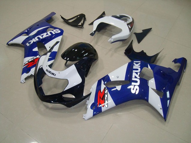 Abs Kits Completos Carenagem Suzuki GSXR 750 K1 K2 K3 2001-2003 - Azul Branco Abs Kits Completos Carenagem Suzuki GSXR 750 K1 K2 K3 2001-2003 - Azul Branco
