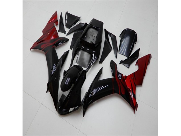 Abs Kits Completos Carenagem Yamaha R1 2004-2006 - Preto Vermelho Abs Kits Completos Carenagem Yamaha R1 2004-2006 - Preto Vermelho