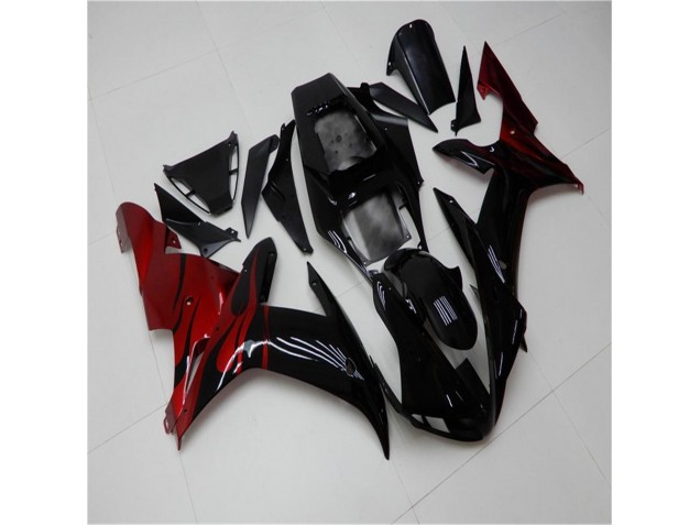 Abs Kits Completos Carenagem Yamaha R1 2004-2006 - Preto Vermelho Abs Kits Completos Carenagem Yamaha R1 2004-2006 - Preto Vermelho