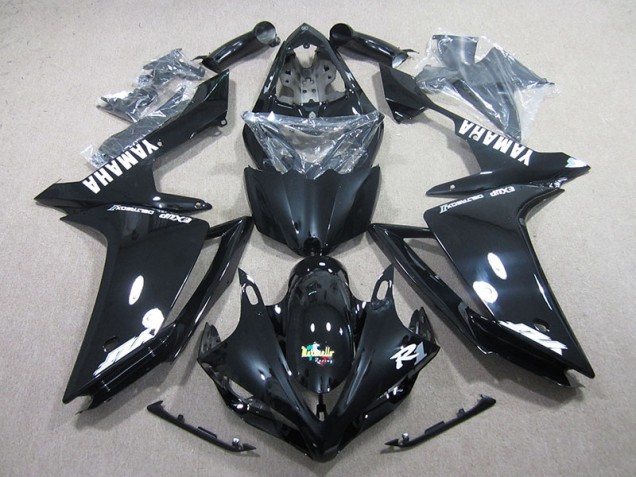 Abs Kits Completos Carenagem Yamaha R1 2007-2008 - Preto Branco Decalque Abs Kits Completos Carenagem Yamaha R1 2007-2008 - Preto Branco Decalque