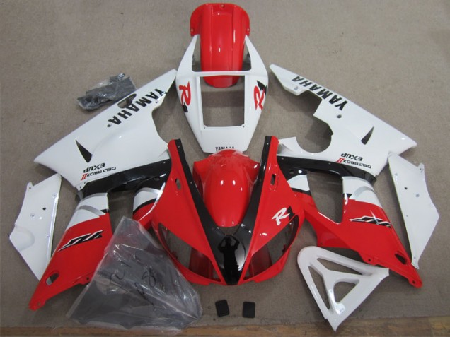 Abs Kits Completos Carenagem Yamaha R1 2009-2011 - Vermelho Branco Preto