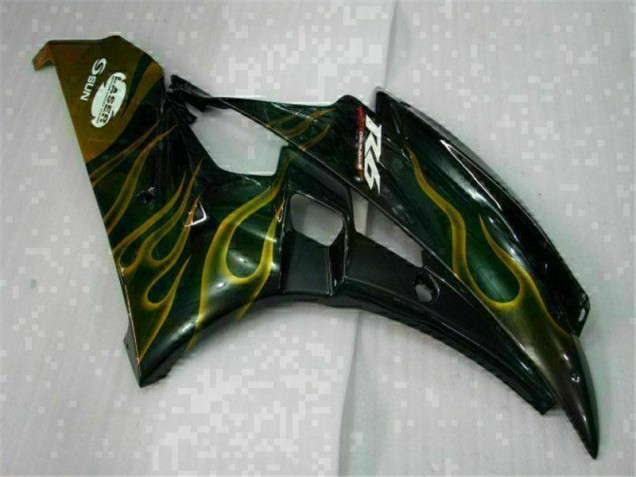 Abs Kits Completos Carenagem Yamaha R6 2006-2007 - Preto Abs Kits Completos Carenagem Yamaha R6 2006-2007 - Preto