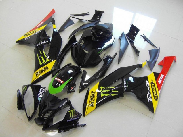Abs Kits Completos Carenagem Yamaha R6 2008-2016 - Amarelo Monster Abs Kits Completos Carenagem Yamaha R6 2008-2016 - Amarelo Monster